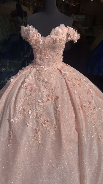 Aimishang Princess Off Shoulder Long Prom Dress With Appliques Charming Evening Party Dress