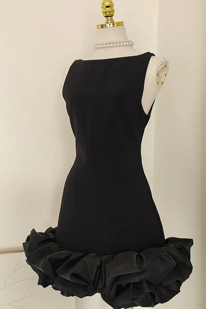 Aimishang Elegant Sheath Sleeveless Backless Homecoming Dress Short Graduation Dress Lovely Birthday Party Dress