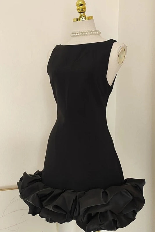 Aimishang Elegant Sheath Sleeveless Backless Homecoming Dress Short Graduation Dress Lovely Birthday Party Dress