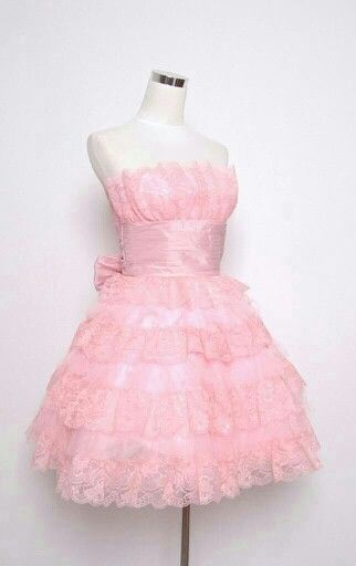 Aimishang Lovely A Line Princess Strapless Layered Short Party Prom Dress Cute Homecoming Dress