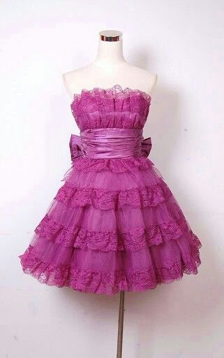 Aimishang Lovely A Line Princess Strapless Sleeveless Layered Short Formal Prom Dress Cute Homecoming Dress