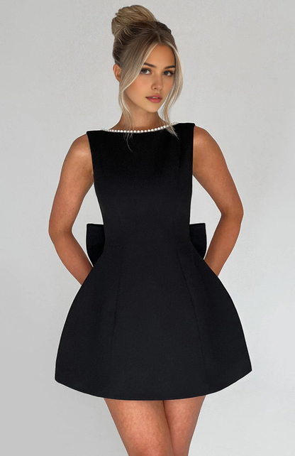 Aimishang Lovely A Line Sleeveless Homecoming Dress With Bow Short Prom Dress Cute Birthday Party Dress