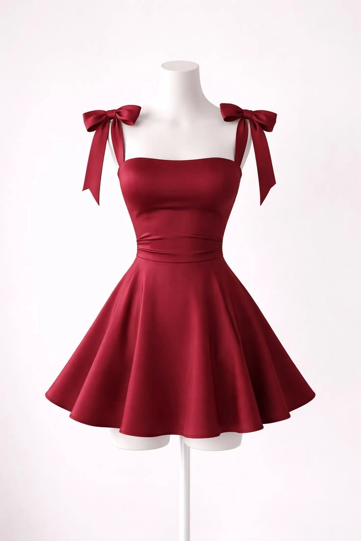 Aimishang Lovely A Line Straps Sleeveless Summer Short / Mini Simple Homecoming Dress For Girls