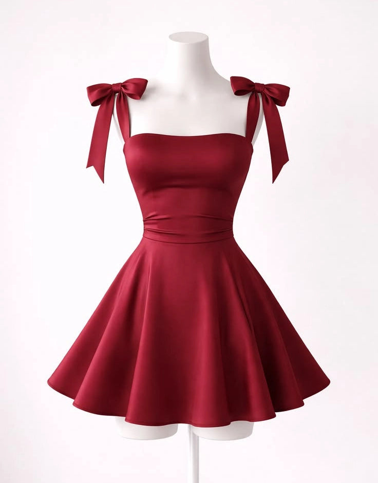 Aimishang Lovely A Line Straps Sleeveless Summer Short / Mini Simple Homecoming Dress For Girls