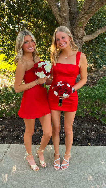 Aimishang Lovely Strapless Sheath Homecoming Dress Cute Short Party Dress Wholesale