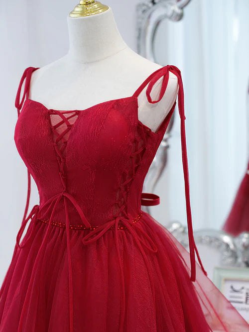 Aimishang A Line Spaghetti Straps Homecoming Dress Lovely Party Dress Short Prom Dress Cute Formal Dress