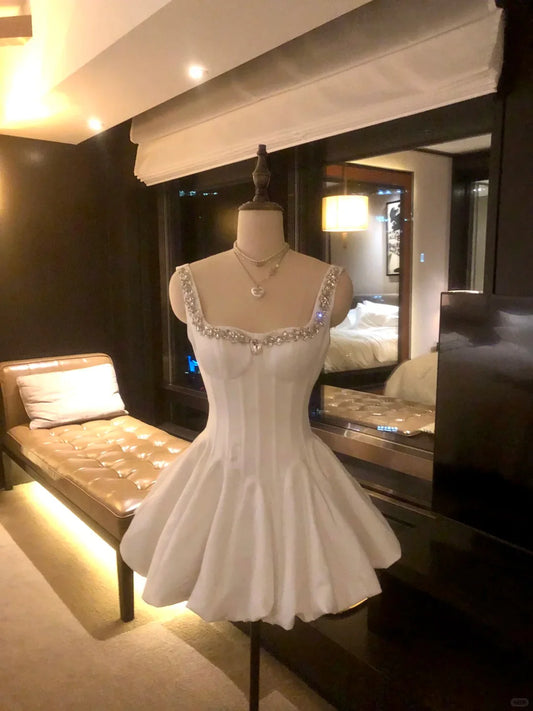 Aimishang Pretty A Line Princess Sleeveless Homecoming Dress Lovely Short Birthday Party Dress