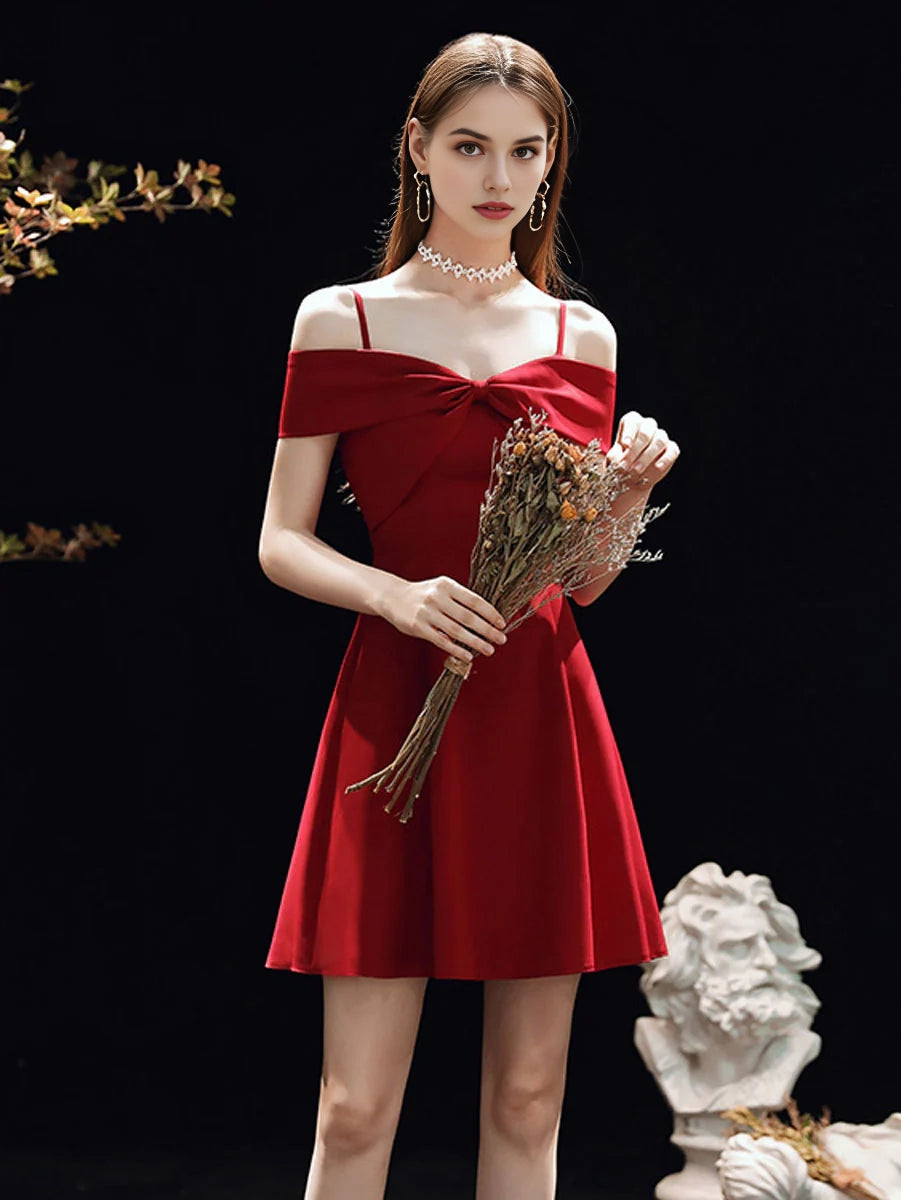 Aimishang Pretty A Line Short Formal Prom Dress Lovely Summer Dress Cute Homecoming Dress For Girls