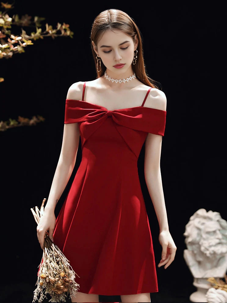 Aimishang Pretty A Line Short Formal Prom Dress Lovely Summer Dress Cute Homecoming Dress For Girls
