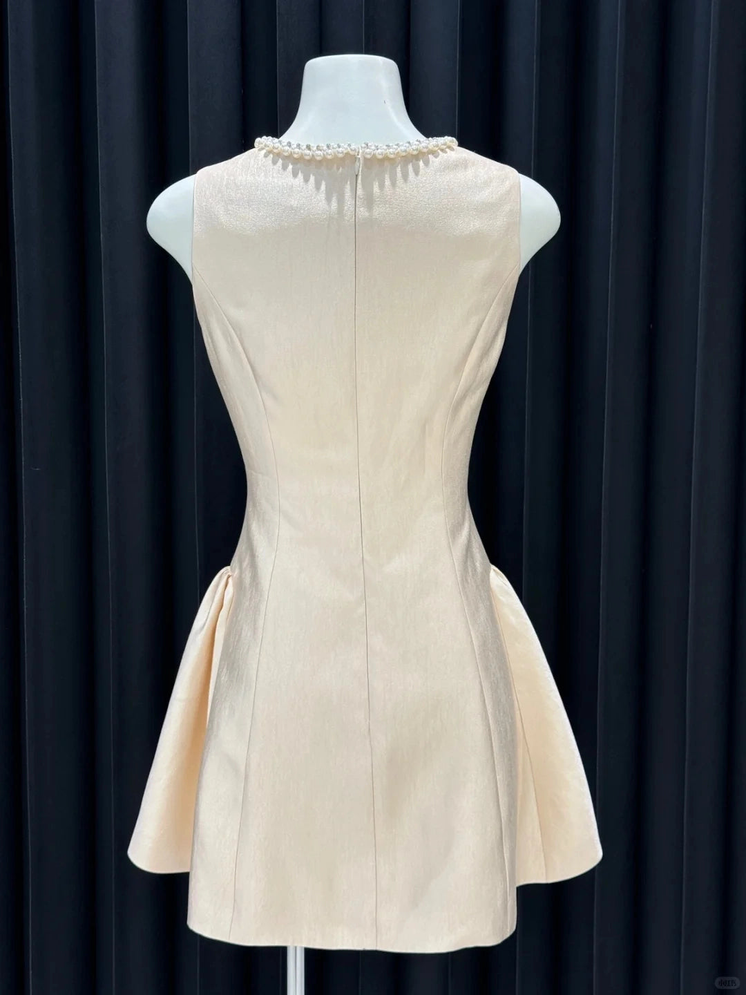 Aimishang Pretty A Line Sleeveless Beaded Summer Short Graduation Party Dress Chic Homecoming Dress