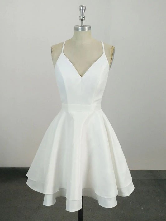 Aimishang Pretty A Line V-neck Sleeveless Short Party Prom Dress Lovely Homecoming Dress Cute Birthday Dress
