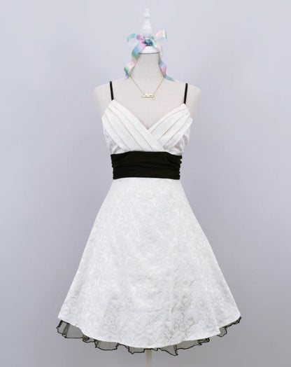 Aimishang Vintage A Line Spaghetti Straps Sleeveless Pleated Short Party Prom Dress Elegant Homecoming Dress