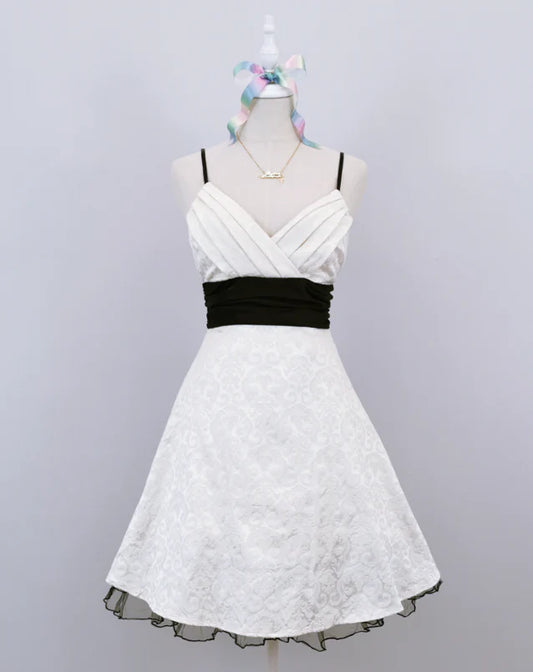 Aimishang Vintage A Line Spaghetti Straps Sleeveless Pleated Short Party Prom Dress Elegant Homecoming Dress