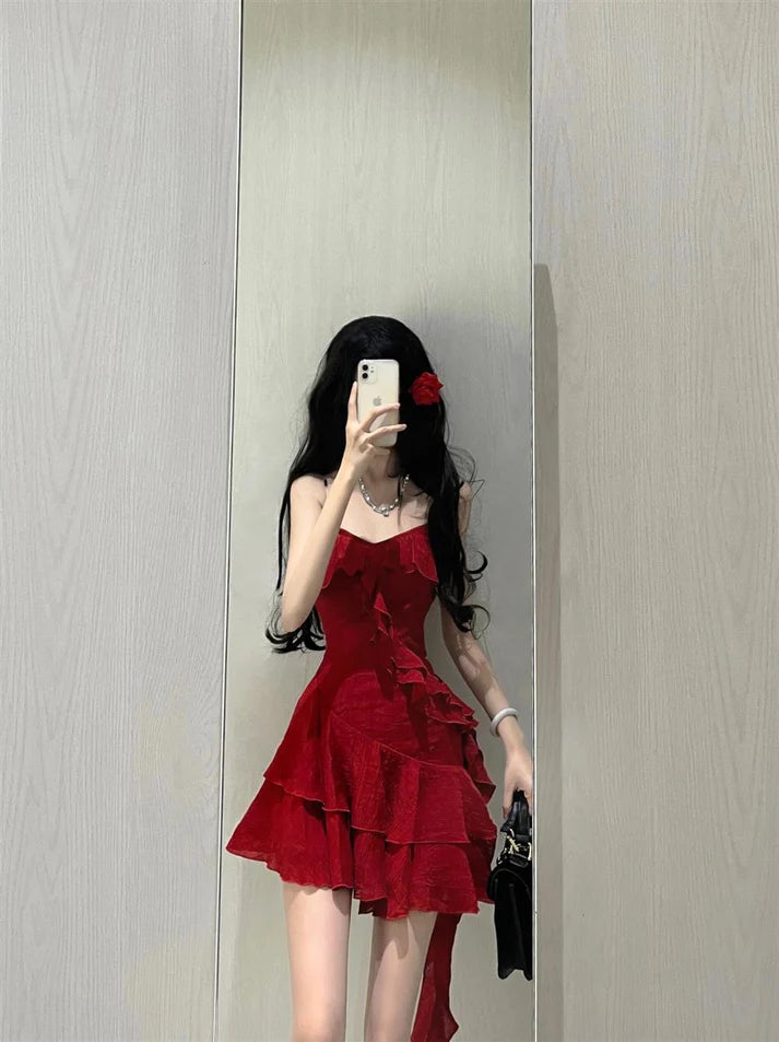 Aimishang Sweetheart A line Prom Dress Lovely Homecoming Dress Charming Graduation Dress Cute Birthday Party Dress