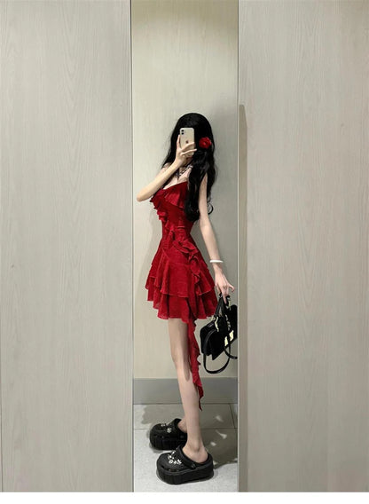 Aimishang Sweetheart A line Prom Dress Lovely Homecoming Dress Charming Graduation Dress Cute Birthday Party Dress