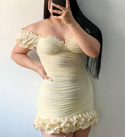 Aimishang Sheath Off The Shoulder Sweetheart Neck Short Homecoming Dress Cute Birthday Outfits Lovely Party Dress