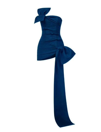 Aimishang Stylish Sheath Sleeveless Blue Summer Homecoming Dress Lovely Graduation Party Dress