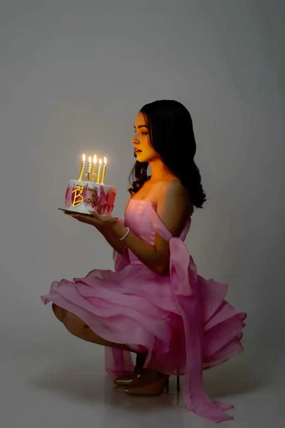 Aimishang Sweet A-Line Off The Shoulder Short Summer Birthday Party Dress Lovely Homecoming Dress