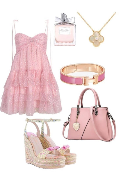 Aimishang Sweet A-Line Princess Straps Sleeveless Layered Short Birthday Party Dress Pretty Mini Homecoming Dress