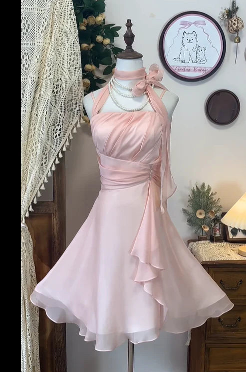 Aimishang Sweet A Line Sleeveless Short Party Prom Dress Lovely Homecoming Dress Cute Birthday Dress