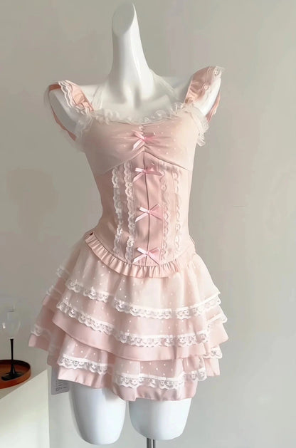 Aimishang Sweet A Line Straps Sleeveless Short Homecoming Dress Summer Mini Cute Birthday Party Dress