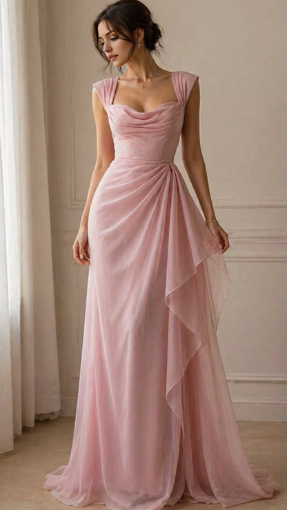 Aimishang Stylish Mermaid Sleeveless Long Evening Party Dress Elegant Wedding Guest Dress