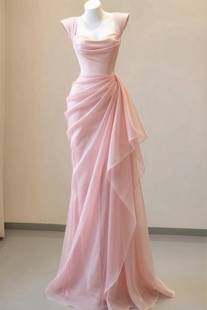 Aimishang Sweet Mermaid Sleeveless Long Evening Party Dress Elegant Wedding Guest Dress