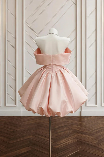 Aimishang Sweet Off-the-Shoulder A Line Short Party Prom Dress Lovely Homecoming Dress