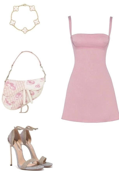 Aimishang Sweet Straps Sleeveless Short/Mini Homecoming Dress Summer Simple Graduation Party Dress