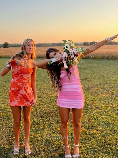 Aimishang Sweetheart Sheath Off the Shoulder Homecoming Dress Cute Birthday Party Dress Lovely Short Prom Dress