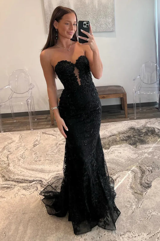 Wholesale Stunning Mermaid Prom Dress Sweetheart Backless with Appliques