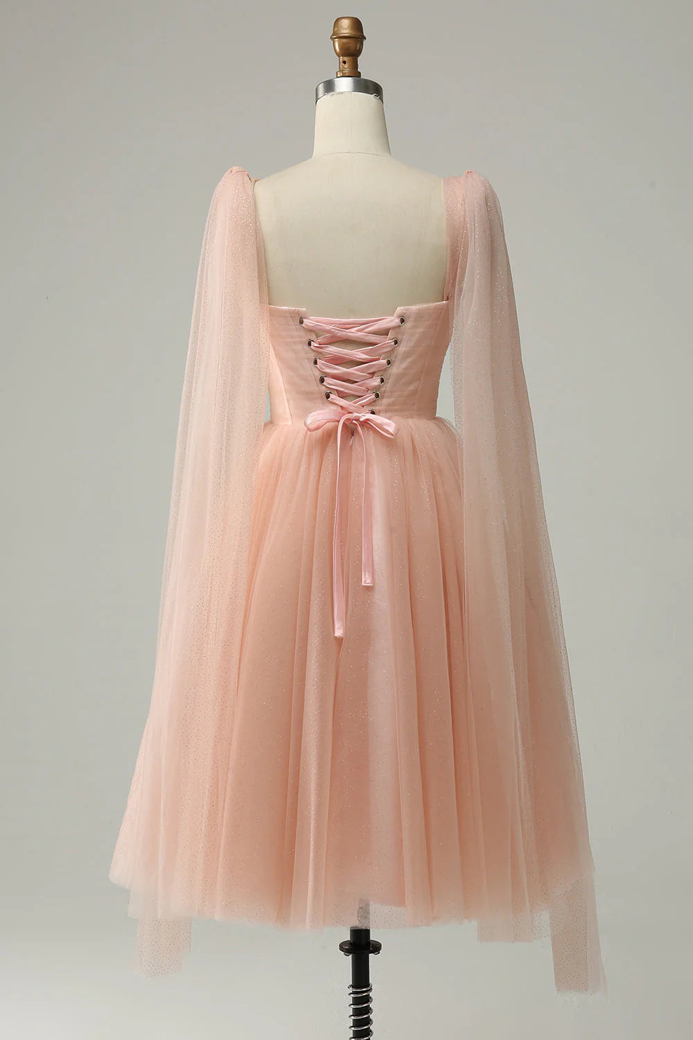 Wholesale Blush A Line Homecoming Dresses Sweetheart Wedding Party Mini Dress with Open Back