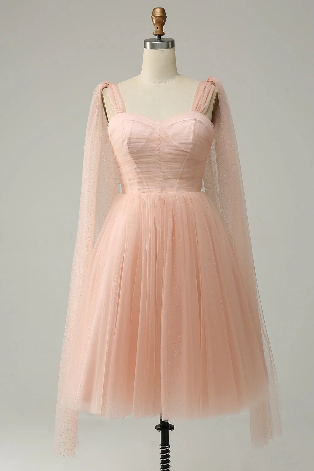 Wholesale Blush A Line Homecoming Dresses Sweetheart Wedding Party Mini Dress with Open Back