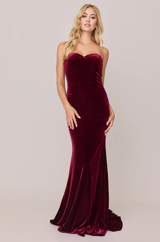 Wholesale Fashionable Prom Dresses Velvet dress Velvet Bridesmaid Dress Wedding Guest Dresses