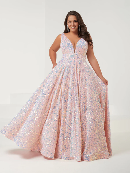 Wholesale Elegant Fall Wedding Guest Dress November Plus Size Velvet Sequin A-line Gown Evening Dress