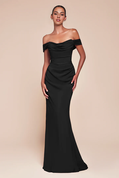 Wholesale Elegant Dresses Gowns Evening Dresses Chiffon Fitted Convertible Gown Formal Dresses