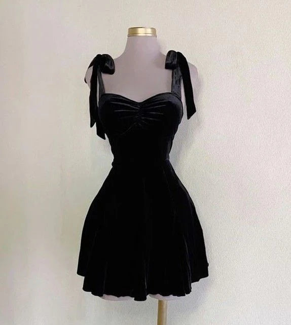 Wholesale Elegant Formal Black Dresses A Line Short Prom Dress Formal Party Dress Prom Dresses