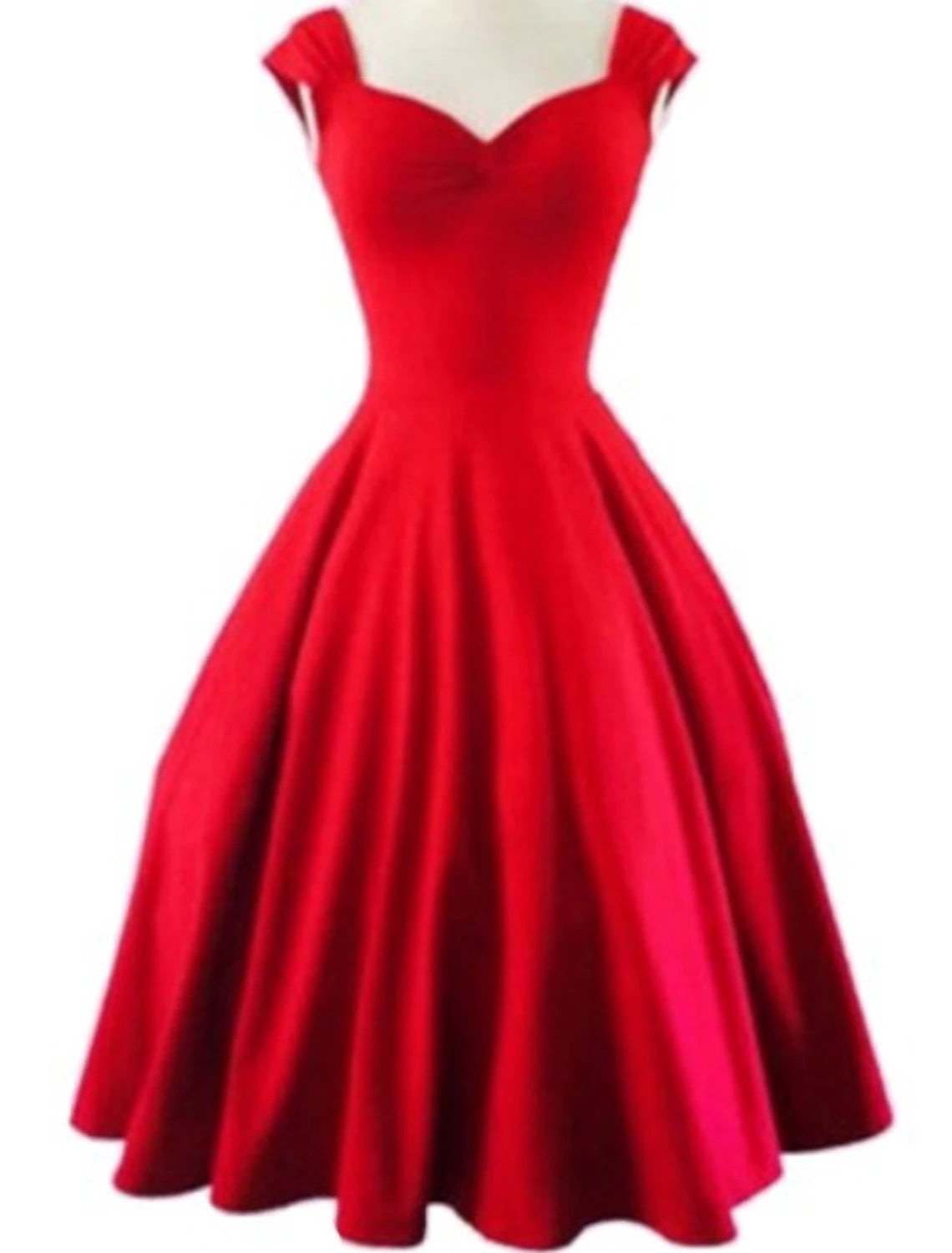 wholesale A-Line Elegant Vintage Cocktail Party Prom Dress Sweetheart Neckline Sleeveless Short / Mini Satin with Pleats