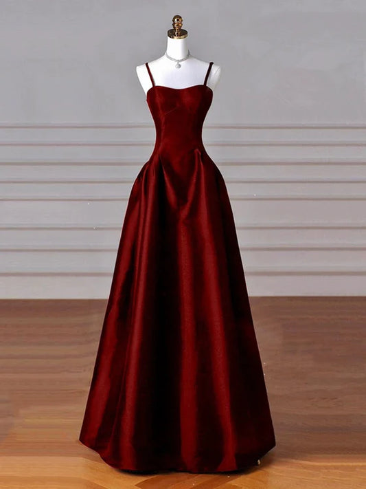 Aimishang A-line Long Prom Dress Simple Party Dress Elegant Evening Dress Formal Dress