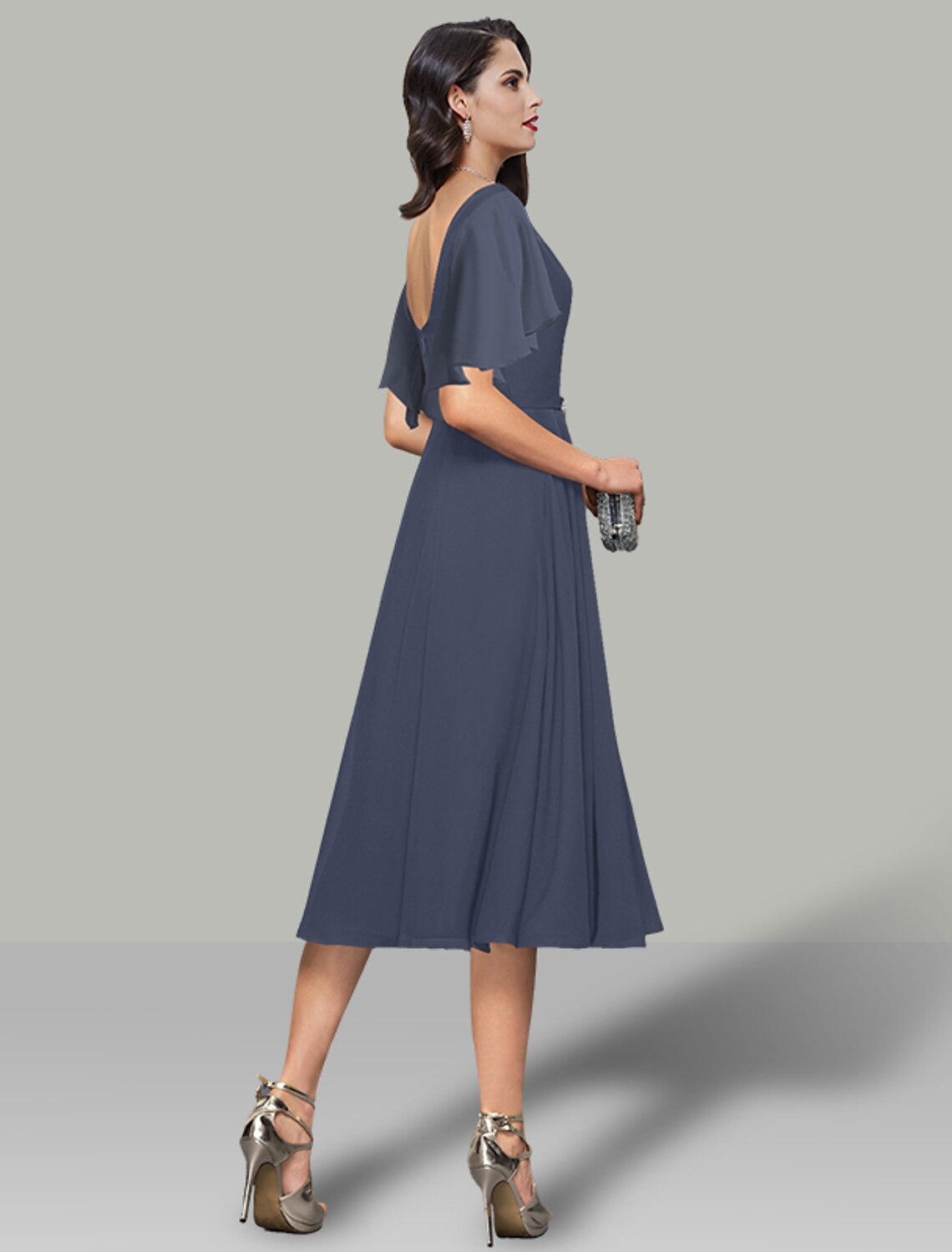 Aimishang A-Line Wedding Guest Dresses Elegant Dress Cocktail Party Te