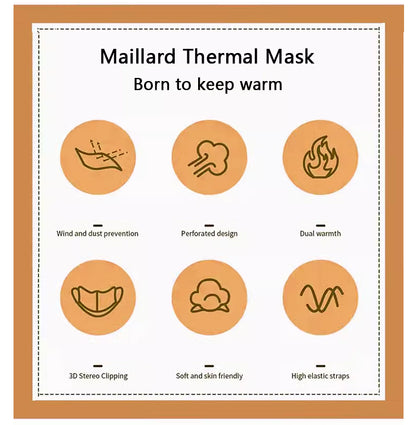 Wholesale Maillard Mask Autumn/Winter Warm Mask Riding Windproof and Cold Keeping Mask 1 piece